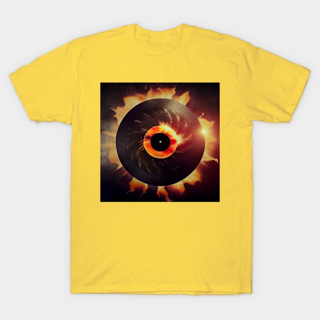 Vinyl supernova T-Shirt by The Bark Side